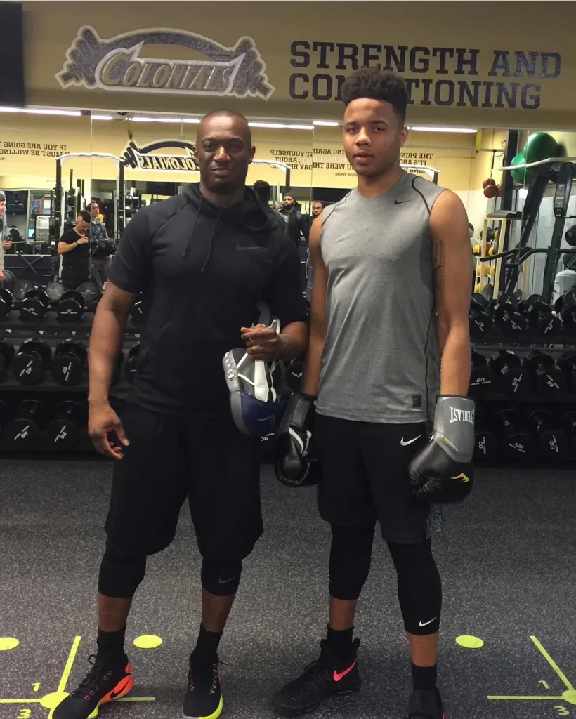 Boxing-mitts conditioning work